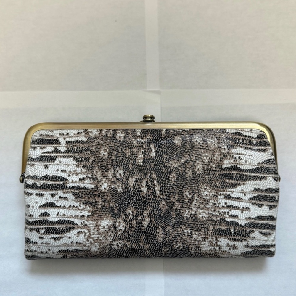 Lauren Lizard leather embossed wallet